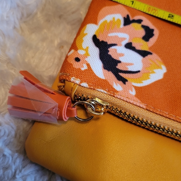 RACHEL PALLY Orange Floral Clutch - Picture 8 of 8